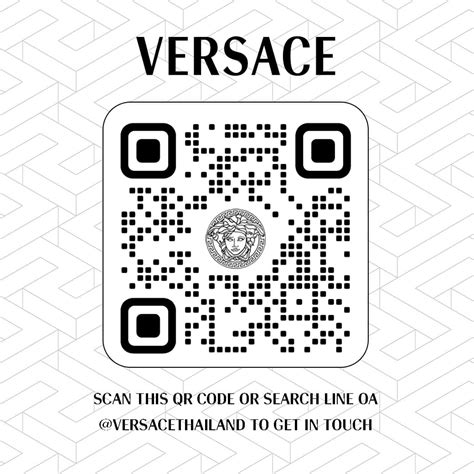 clg versace code|versace codice qr.